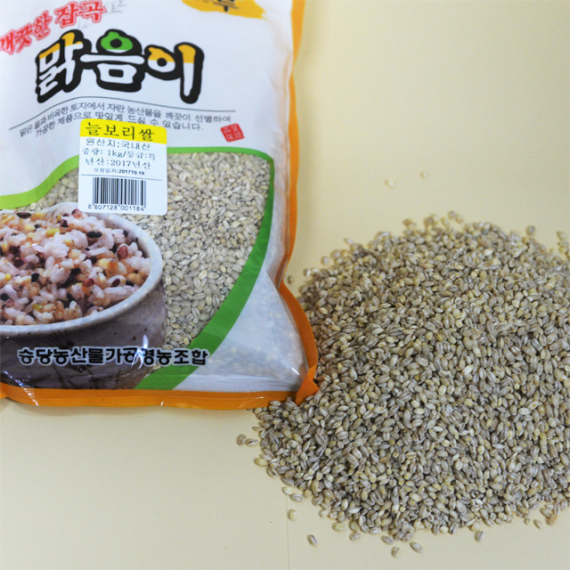 동강애,2021년 햇늘보리쌀(동강맑음이) 8kg 한말