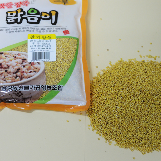 동강애,찰기장쌀(동강맑음이) 500g
